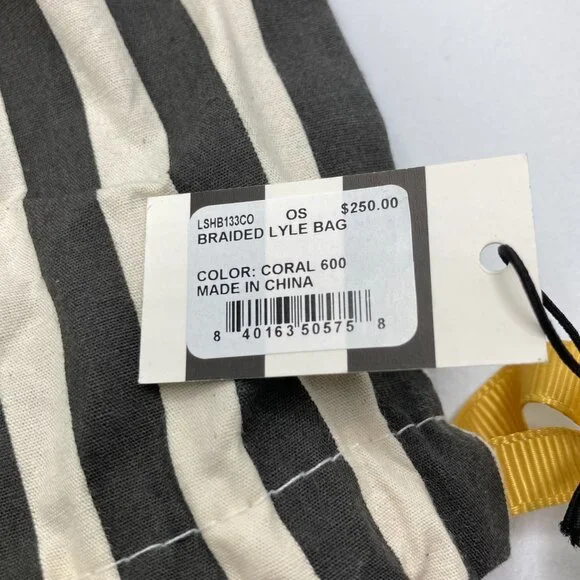 NWT Lele Sadoughi Braided Lyle Bag - Picture 6 of 7